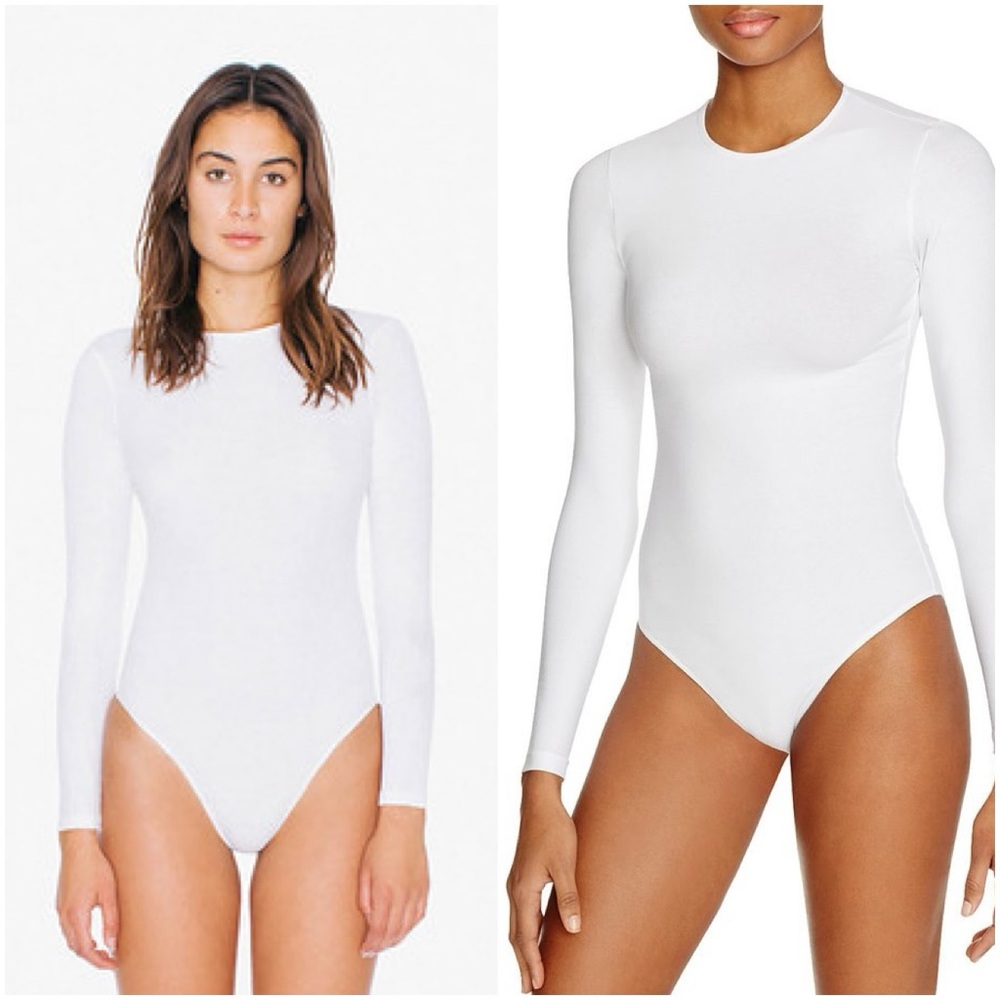 NWT AA Long Sleeve Crewneck Rib Bodysuit